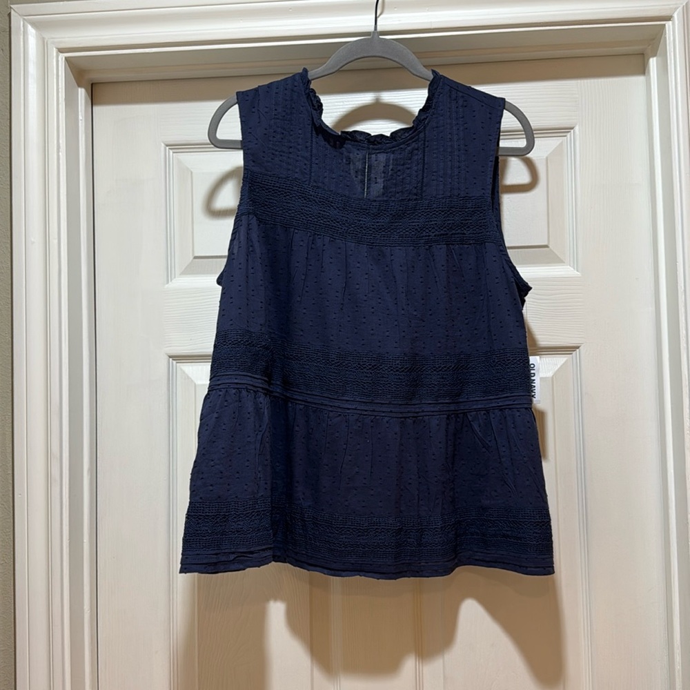 Old Navy Blouse - Navy Blue